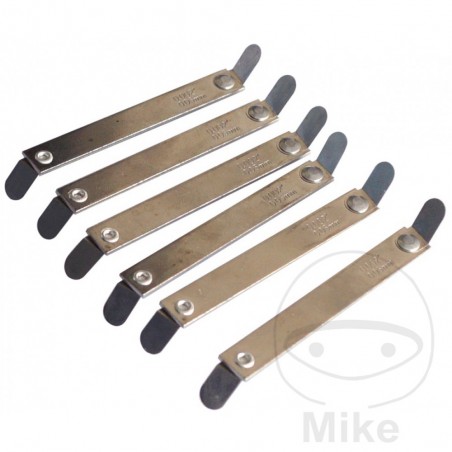 JMP Set of 6 sheets for thickness measurement 0.10/0.13 MM 722.00.67