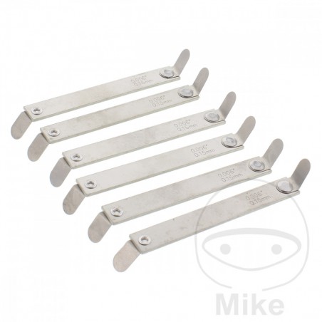 JMP Set of 6 sheets for thickness measurement 0.15/0.20 MM 722.00.68