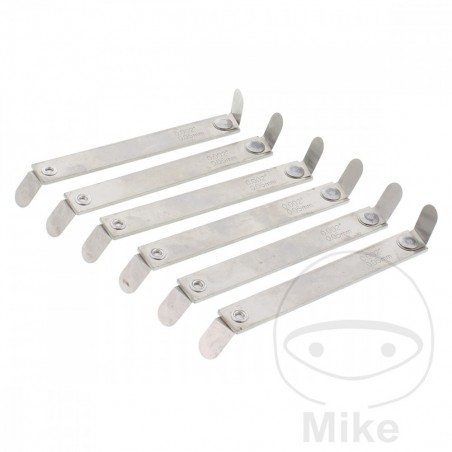 JMP Set of 6 sheets for thickness measurement 0.05/0.08 MM 722.00.69