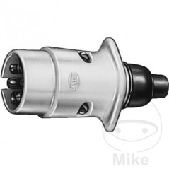 HELLA Conector enchufe remolque 7 polos 12V BOX 146.12.84
