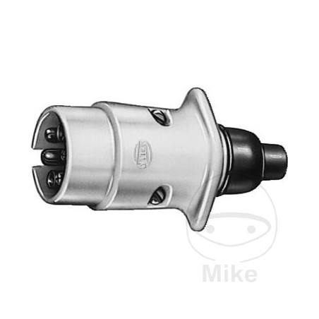 HELLA Conector enchufe remolque 7 polos 12V BOX 146.12.84