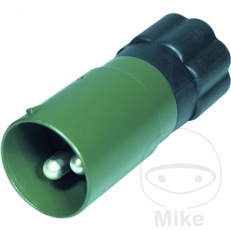 conector de plugue de 2 pólos