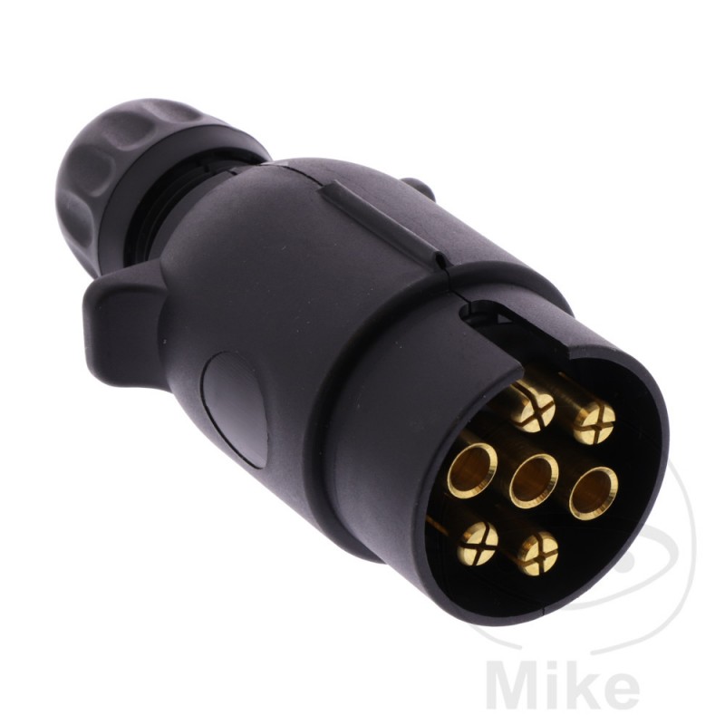 JAEGER Conector enchufe remolque 7 polos 12V BOX 146.74.30