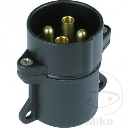 4-pole trailer plug connector 24V BOX 146.78.69