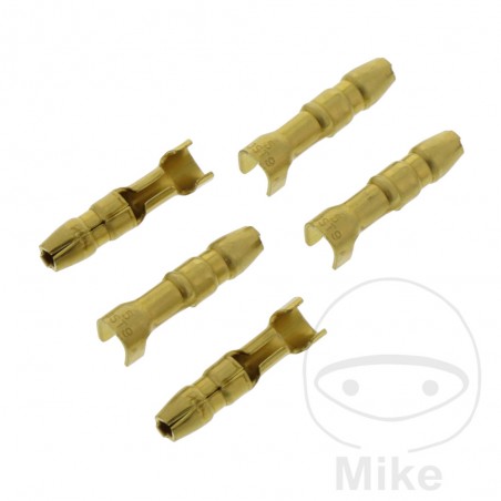 JMP Pack of 5 round cable connectors 0.5-2.0 4 MM ALTN: 1580834/806 158.06.41
