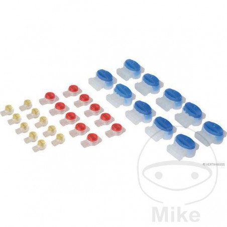 HERTH+BUSS Pack 30 conectores eléctricos de derivación 0.13-2.5 158.06.90