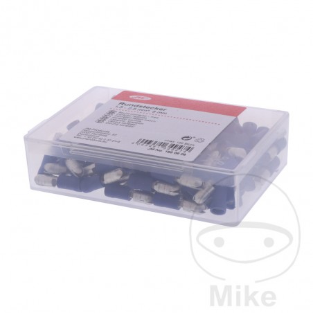 JMP Pack 100 conectores de cable redondos 1.5-2.5 5 MM ALTN: 1580822 158.08.05