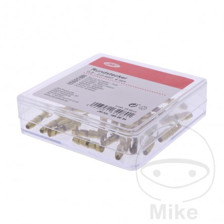 JMP Pack 25 conectores de cable redondos 0.5-2.0 4 MM ALTN:1580641 158.08.34
