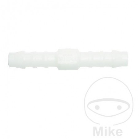 Pack of 10 straight hose connectors PVC GS6 158.30.47