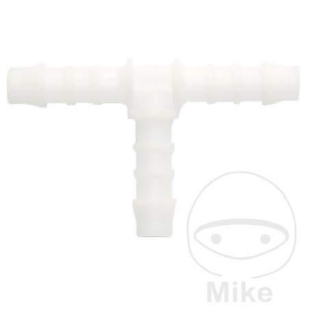 Pack of 10 T-shaped hose connectors TS6 6 MM 158.32.51