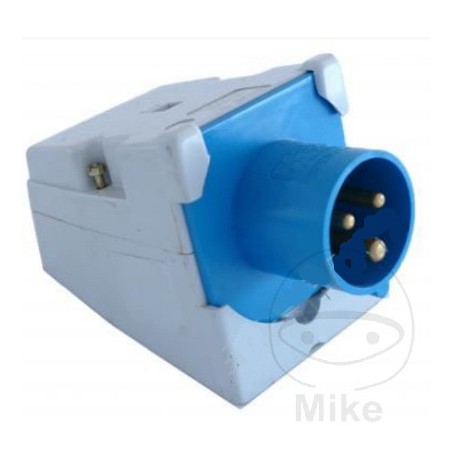 Toma de corriente pared para remolque 3 polos CEE 230V 16A 338.06.54