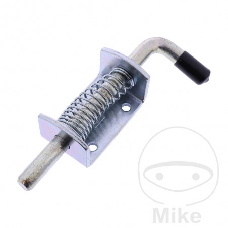 Galvanized spring latch with handle 155 MM 338.36.84