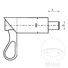 Galvanized Spring Latch D12MM H14MM 338.36.92