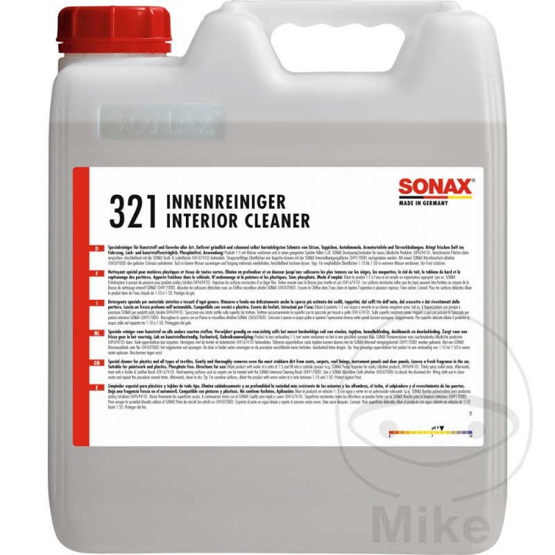 SONAX internal car cleaner 10L 5566039 556.73.67