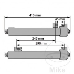 Pack 5 Set of spring tensioners KL-2000 617.00.61