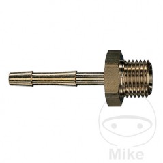 Threaded hose nipple with cylindrical external thread NIPPEL 6 MM A-GEW 1/4 656.09.81