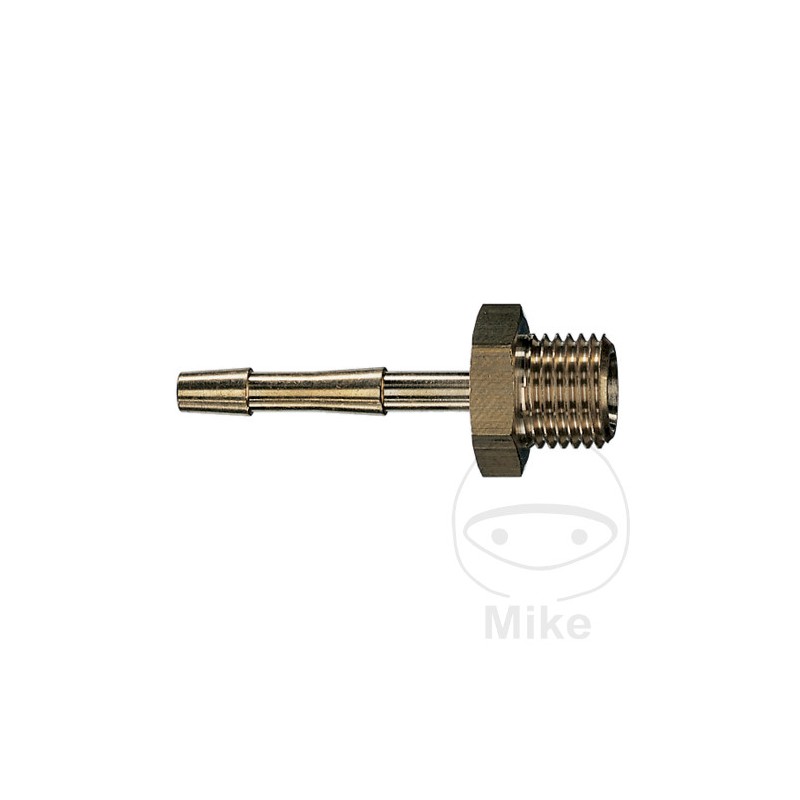 Threaded hose nipple with cylindrical external thread NIPPEL 6 MM A-GEW 1/4 656.09.81