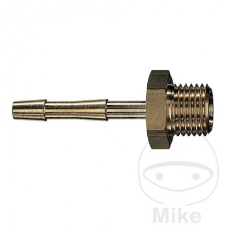 Threaded hose nipple with cylindrical external thread NIPPEL 6 MM A-GEW 1/4 656.09.81