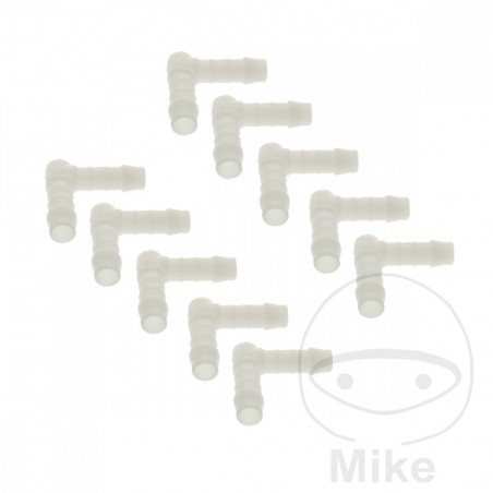 JMP L-shaped hose connector set 722.48.12VAR