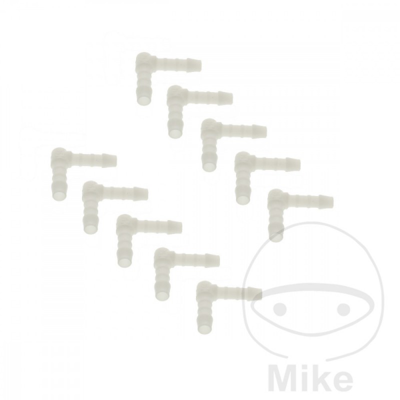 JMP L-shaped hose connector set 722.48.12VAR