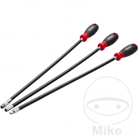 VIGOR Juego de destornilladores flexible 607.10.20