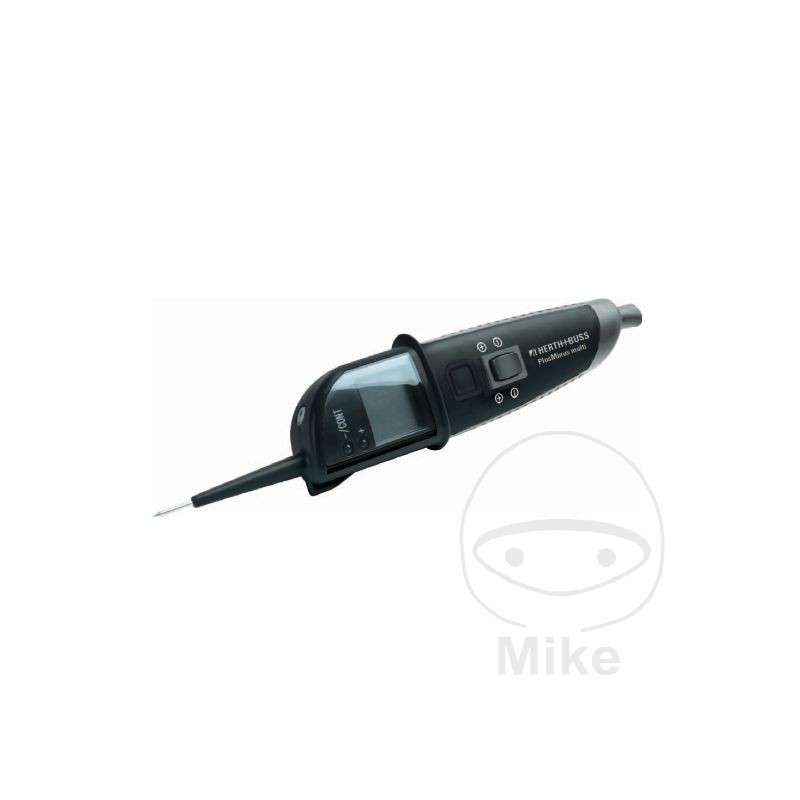 HERTH+BUSS Detector de tensión corriente con indicador lcd 6-24 V 609.01.75