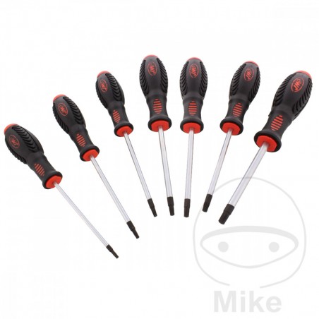 JMP Juego 7 destornilladores torx estándar T 10-T 40 632.01.53
