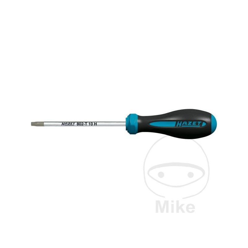 HAZET screwdriver with hole TORX T 9 H 632.36.25