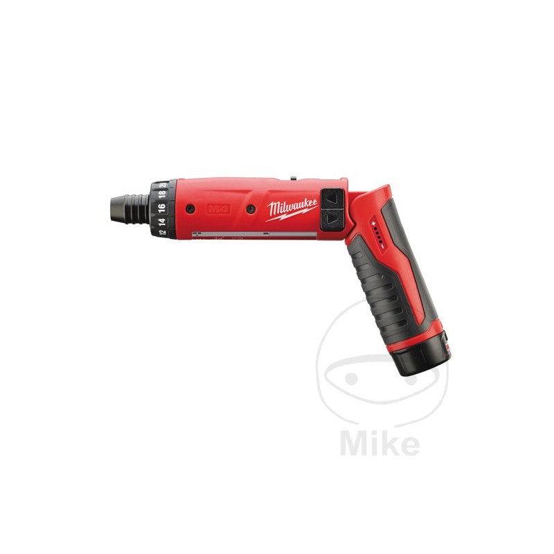 MILWAUKEE Destornillador compacto con batería recargable M 4 D-202 B 685.03.83