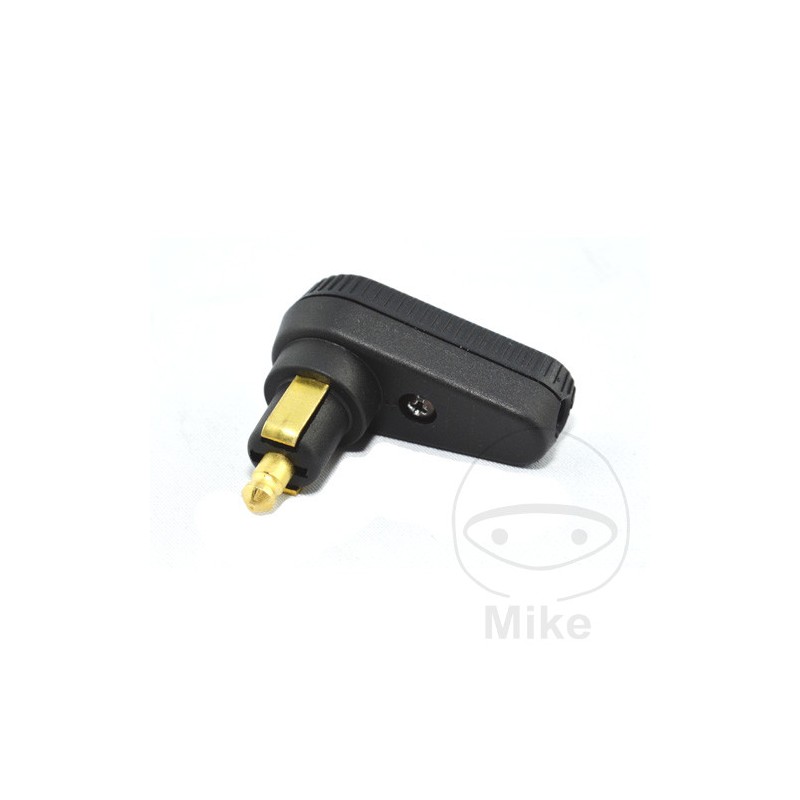 Angled plug for cigarette lighter socket DIN 706.03.12