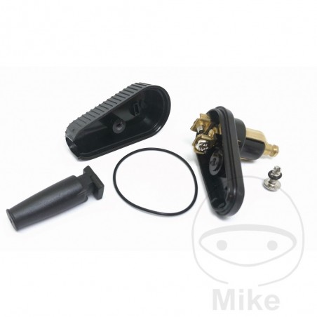 Angled plug for cigarette lighter socket DIN 706.04.20