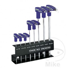 6ON Set of 8 hexagonal T-handle screwdrivers 722.62.10