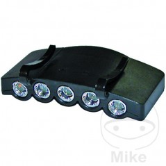 Linterna frontal con clips para fijar a la gorra LED 147.02.69