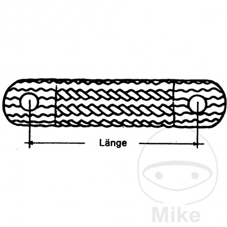 HERTH+BUSS battery ground strap 200 MM 155.34.86