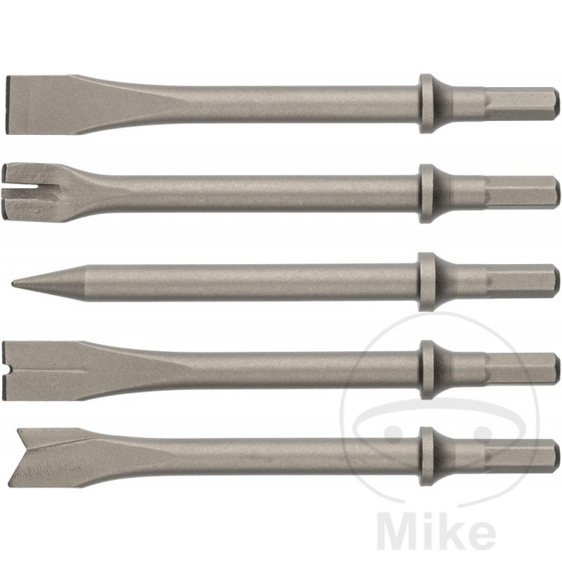 Set of 5 car body chisels 656.05.21
