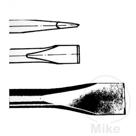 Cincel plano para astilladora 6-KANT 10 MM 656.40.41