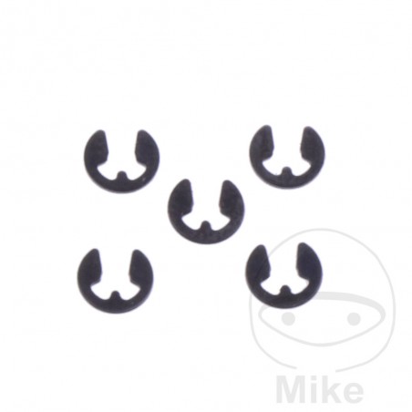 DELLORTO Juego 5 clip de aguja adecuado para agujas carburador 10-17.5 MM 724.57.23