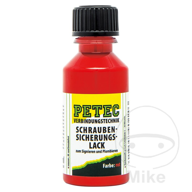 PETEC Lacquer to fix screws and nuts 20 ML 557.90.01
