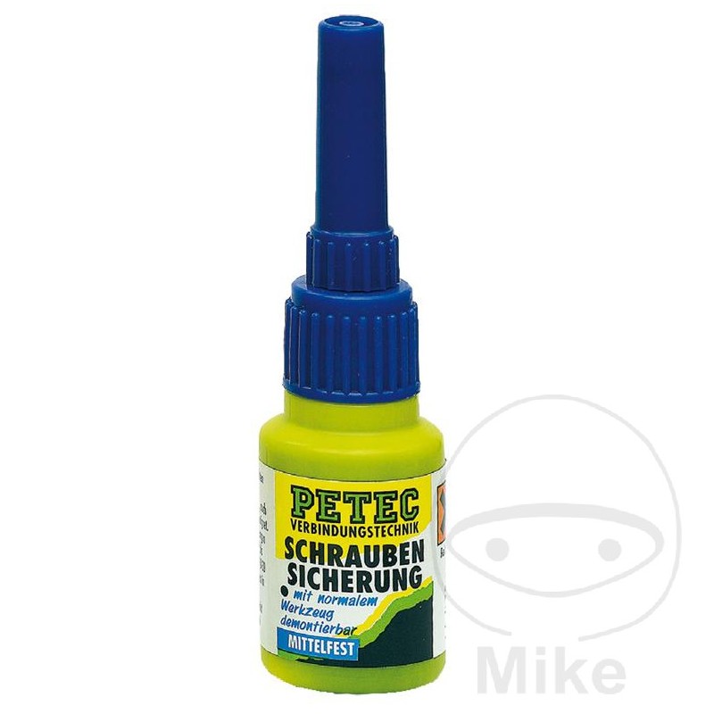 PETEC Medium strength screw fixing glue 10 GR 557.90.16