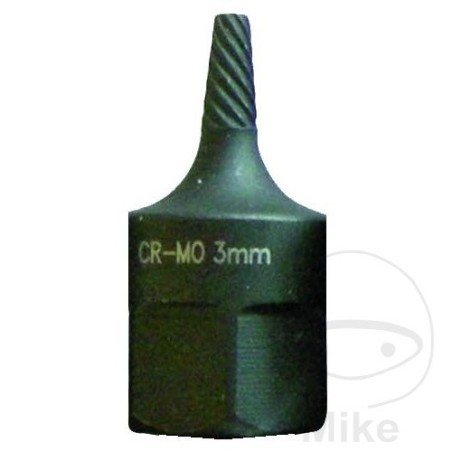 schroef extractor tip 3/8 3 mm