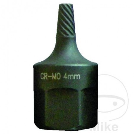 CONDOR screw extractor tip 3/8 4 MM 605.03.02