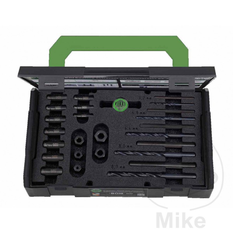 KUKKO Juego de extractores tornillos 616.00.22