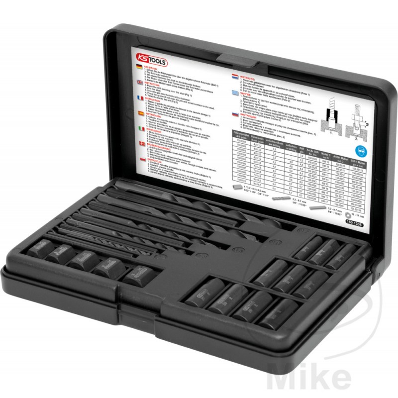 KS TOOLS Juego de extractores tornillos 616.13.05