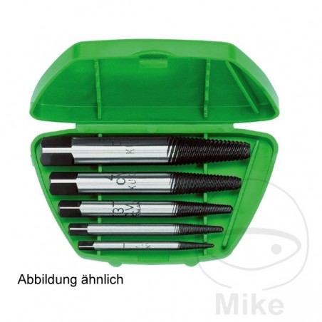 KUKKO Screw extractor set 638.31.11