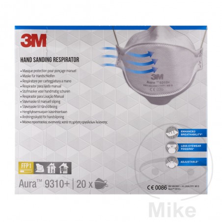 3M Pack 20 mascarillas antipolvo FFP1 227.30.10