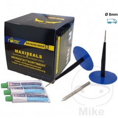 REINHEIMER Kit reparación pinchazos neumáticos tubeless MAXI SEAL 8 MM 519.02.42