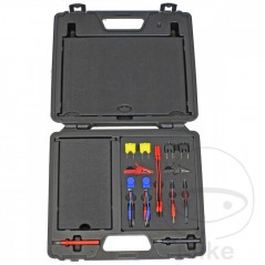 JMP Suitcase with assortment of test leads 609.01.15