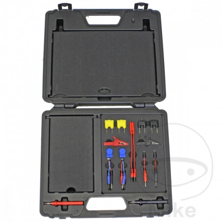 JMP Suitcase with assortment of test leads 609.01.15