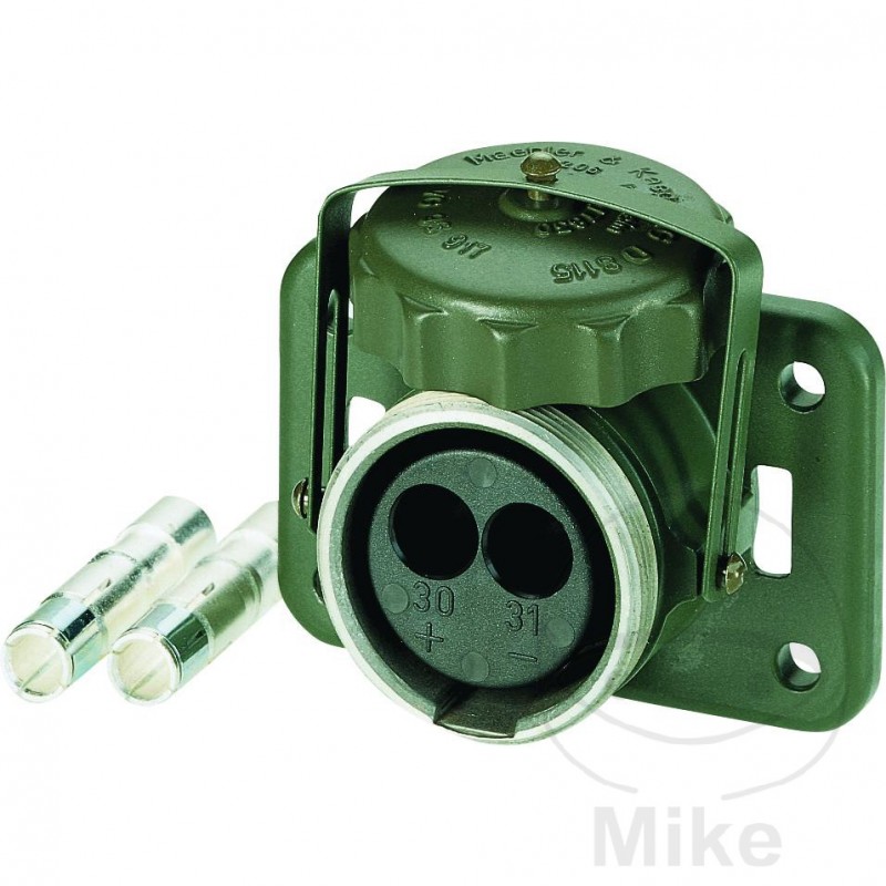 Metal socket with screw cap 146.79.84