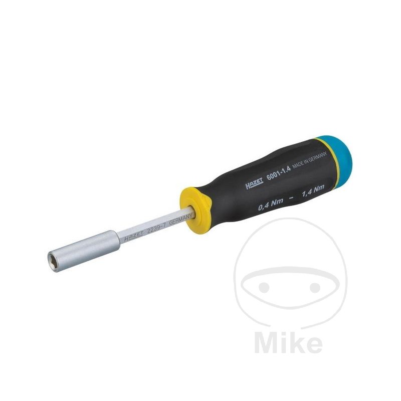 HAZET Destornillador dinamométrico 0.4-1.4 NM 607.00.05